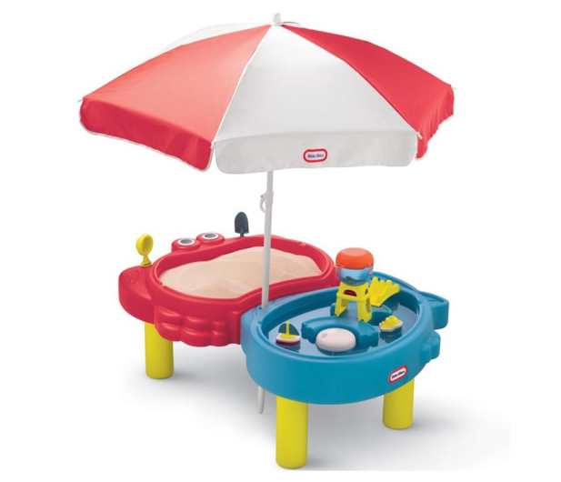 Little Tikes Piaskownica Wodny Stół + parasol - 421978 - zdjęcie